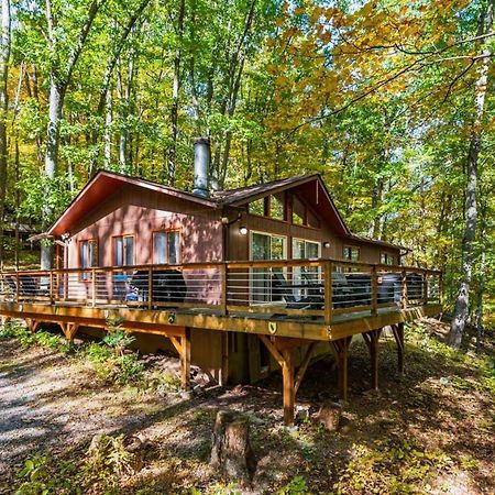 Chalet W Hot Tub, Large Deck, Grill, & Fast Wifi Berkeley Springs Eksteriør bilde